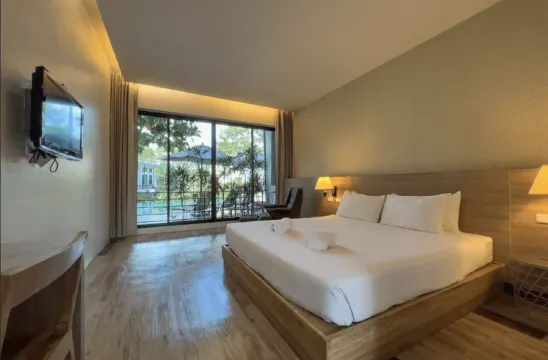 ห้องวิวลานระเบียงอาคาร