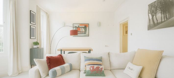 The Pontcanna Emerald | Free Parking | 3 Beds Hotels in Riverside