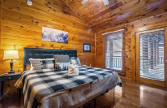 Luxury Cabin with Hot Tub, Game Room, Theater, Pool Swim Spa