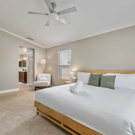 Cinema & Surf: Spacious 5BR Home 20 Mins to Coast