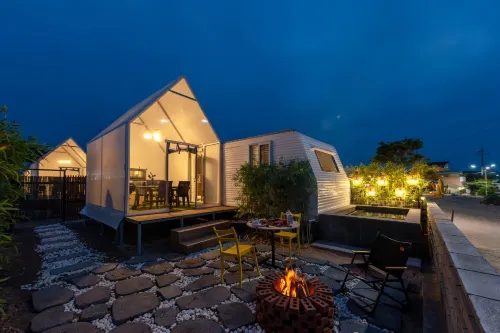 Anmyeondo Hamakpomulgyeol Camping Caravan - スパ