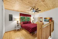 2 Bd Cabin, Hot Tub, Utk/Neyland, Smokys, 16Acres, FP, Arcade, Fishing - シャレー