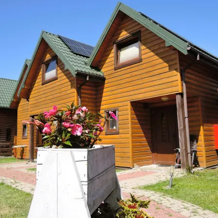 Modern Wood House in Rewal With a Terrace Hotels in Rewal