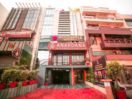 WoodApple Residency Отели рядом со станцией Anand Vihar