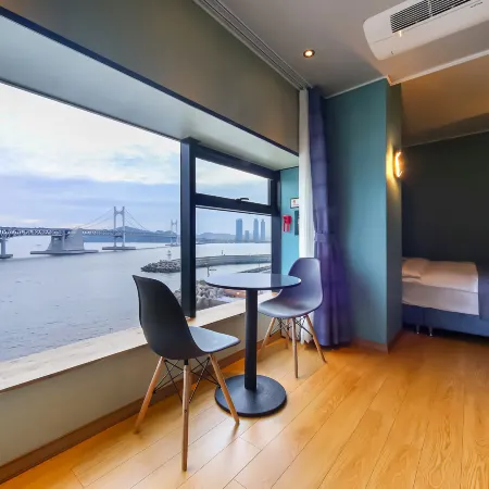 Busan Gwangalli Hotel Raum 103 Отели рядом с достопримечательностью «Алмазный мост»