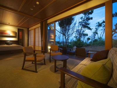 別館和洋室、バス付き ホテル別邸 海と森の写真