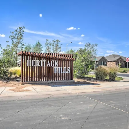 Modern Amarillo House w/ Fire Pit + Hot Tub!