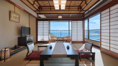 【漆宝閣】景観メゾネット (和室10畳＋ダイニングエリア)「金沢」[和室][喫煙] 熱海温泉　さくらや旅館の写真