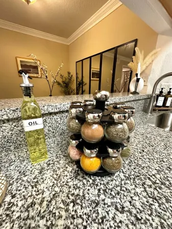 King bed apartment in Medical Center -NRG -Downtown.Free parking,WiFi,pool, gym