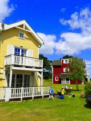 Pippi's Baltic Sea dream - Baltic Sea view, beach location, sauna, fireplace - badewanne
