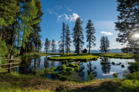The Cabin on Crooked Creek Отели рядом с достопримечательностью «Train Mountain Railroad Museum»