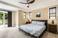 4 bedroom/ 3 bath luxury home with A/C, steps to community pool, oceanview