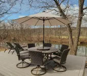 Brand New House with Huge patio overlooks Esopus Creek at Lake Katrine