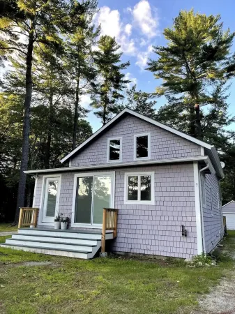 The Purple House by Pettingill Pond