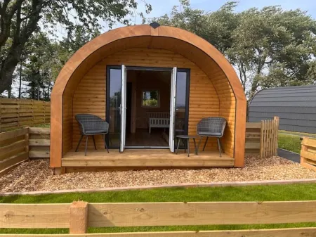 Rural Private Cabin-Scotland-Dumfries and Galloway-Cluaran Cabins-Skiddaw View Отели в г. Аннан