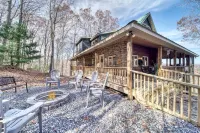 Cozy Cabin with Hot Tub in Blue Ridge Mountains Hotels in Union County