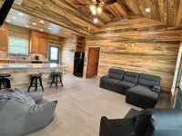 A cozy 2 bed 2 bath cabin In Leakey Tx on 140 Acres with 2,000 FT of River Front