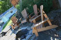 Lakefront cabin, large private dock, & flat backyard oasis. Panoramic views!