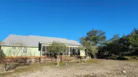 Secluded pet friendly hill country home on 7 acres.