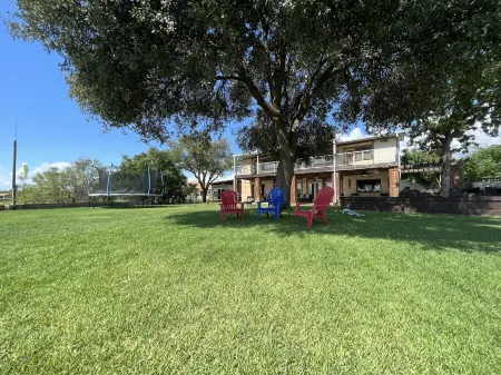 Private Waterfront Home with Pickleball Court