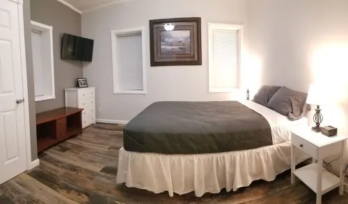 “The Depot”  2Bedroom “3Beds” 1 Bath Home. Outdoor Party Area with tv