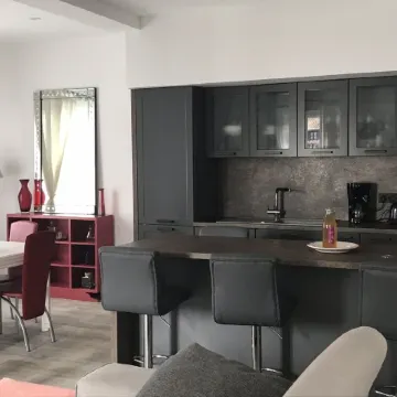 Renovated apartment in the heart of Mirepoix cutlery