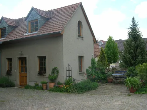 Idyllically located in the center of Coswig