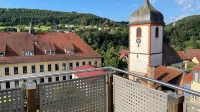 Sonniges Apartment am Alten Binauer Schloss -malerischer Ausblick auf den Neckar - 民宿