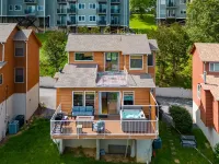 Amazing Mt.Leconte Views/Firepit/Hot Tub
