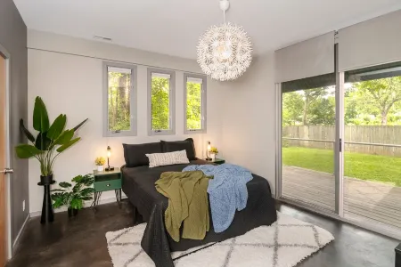 Unique; Modern; Spiral Staircase; Loft; Near IU; Whirlpool Tub; Natural Light