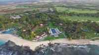 Four Seasons Resort Hualalai at 4th Fairway, Ocean View with 2 Golf Carts