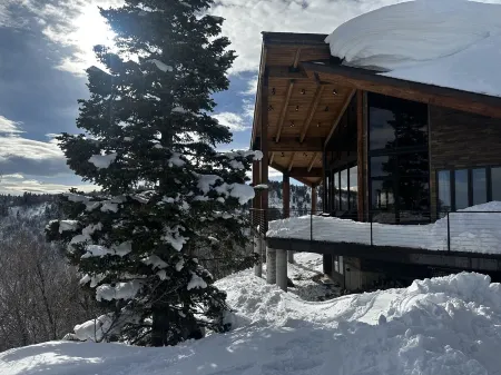 Luxury Private Cabin. Spectacular setting!  Amazing Views, 80 acres, Hot Tub