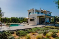 Oceanfront Villa Elaia Private Pool Panoramic Views - Beach