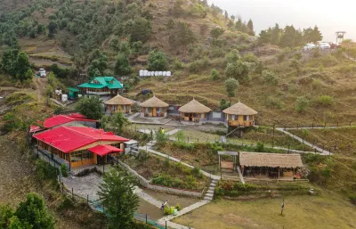 Royal Cliff Resorts Hotels near Khurpatal lake and mountain view
