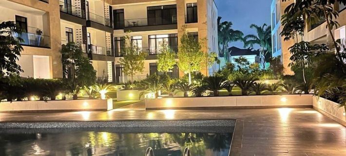 Embassy Gardens Royal Luxury Apartments Hotéis em Acra