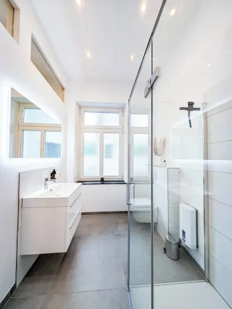 Bright apartment in the heart of Mönchengladbach Отели в г. Менхенгладбах