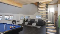 Loft in the countryside with garden access and sauna