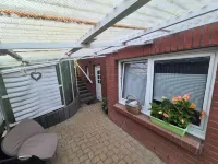 Appartment mit Garten, Saune und Terasse