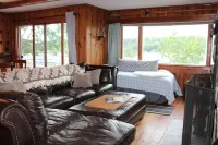 Waterfront House on Winnipesaukee w Private Dock , Sleeps 11 & Dogs Welcome!