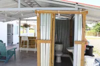 Spacious Beach Stay 3-bedroom House with Pool steps from the beach in Loiza