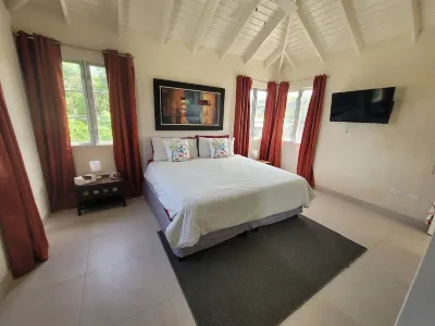 A modern and spacious house, steps to the beach with a private pool!! Sandy Lane Bay 주변 호텔