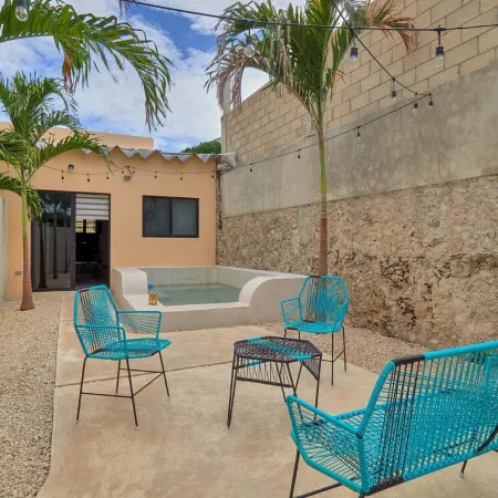 La Ermita Suites in Merida Centro with Pool - Historic Church Front