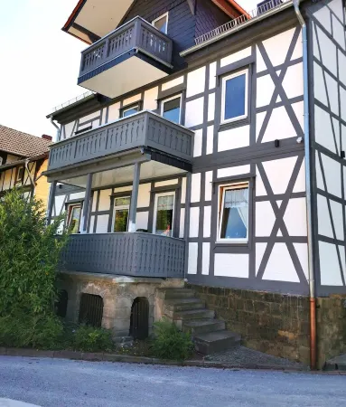 Neue Ferienwohnung in Wernigerode mit Balkon und Schlossblick - Harz