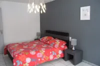 house in a village of the enclave of the popes