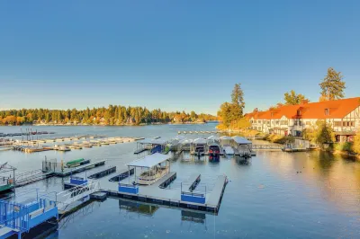 Waterfront Lake Arrowhead Townhome w/ Balconies!