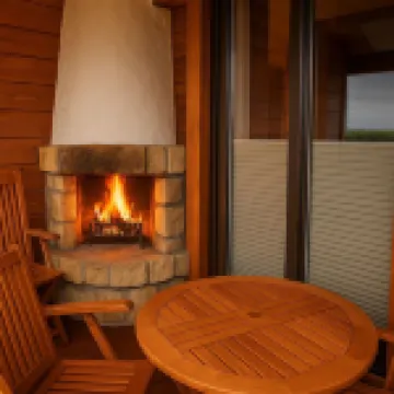 Quietly located modern vacation accommodation with a view of the Edersee National Park