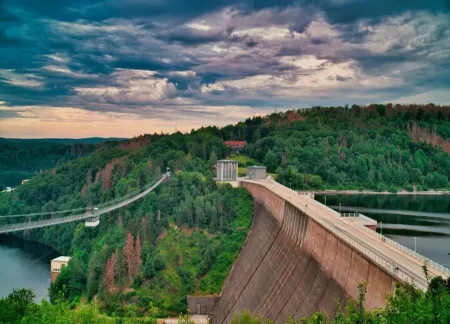 Apartment in Thale by Fishing River