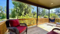 New Riverfront Retreat Home on 1 Acre - WiFi, A/C, Covered Deck and Spa