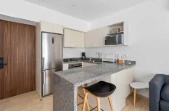 Cozy and beautiful loft with roof garden and incredible pool D102