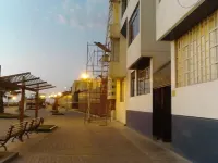 Beach apartment facing the sea.